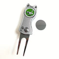 Multifunksjonell Golf Green Fork m/ Magnetic Golf Ball Marker
